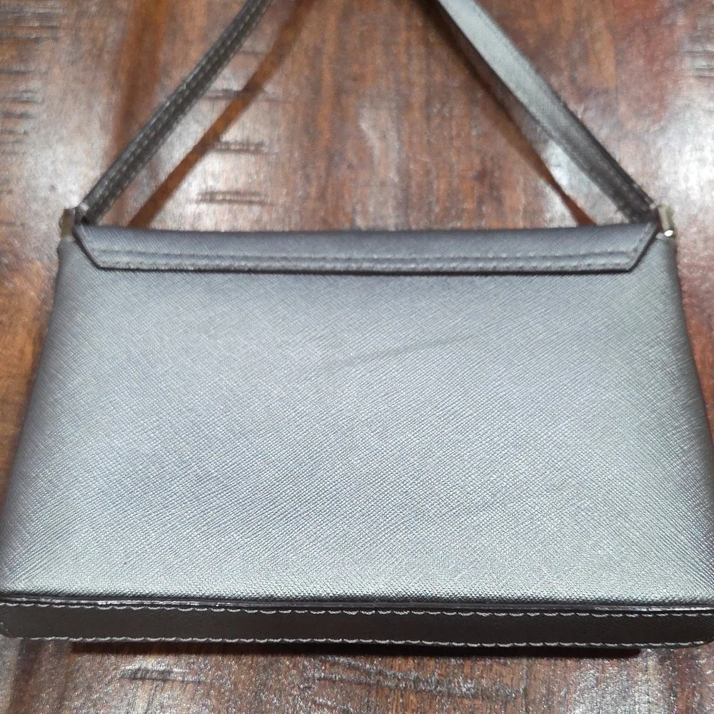 Kate Spade Elegant Silver Crossbody Bag